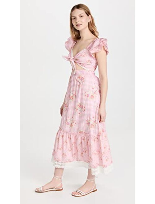 LOVESHACKFANCY Women's Emeka Dress