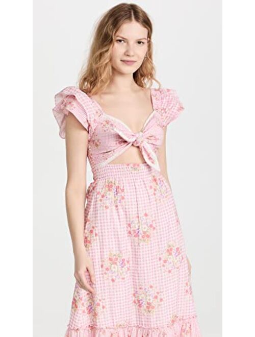 LOVESHACKFANCY Women's Emeka Dress