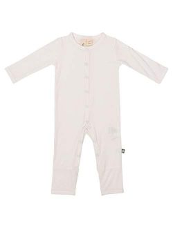 KYTE BABY Unisex Soft Bamboo Rayon Rompers, Snap Closure, 0-24 Months