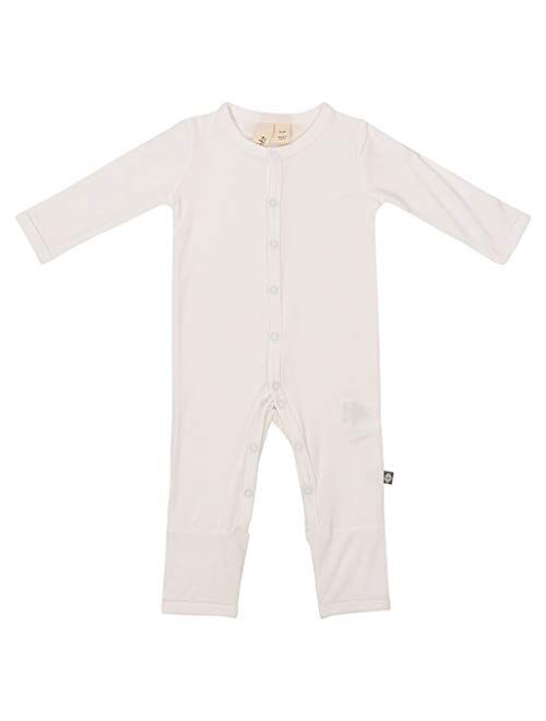 KYTE BABY Unisex Soft Bamboo Rayon Rompers, Snap Closure, 0-24 Months