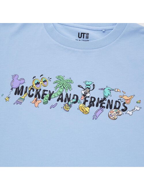 UNIQLO Mickey & Friends Art by Steven Harrington UT (Short-Sleeve Graphic T-Shirt)