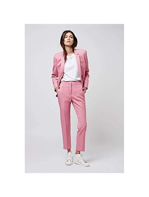 Lilis Women's Slim 2 Piece Casual Suits Office Lady Blazer Pants & Jacket Suits Set