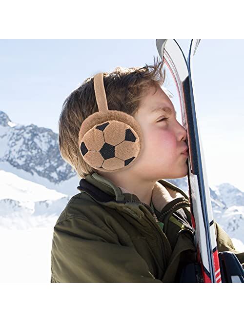 XIAOHAWANG Kids Boy Warm Earmuffs for Children Girl Winter Ear Muffs Cold Weather Ear Warmer