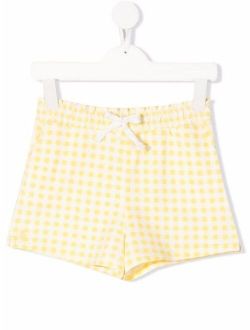 Ralph Lauren Kids gingham elasticated shorts