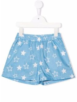 Douuod Kids star print shorts