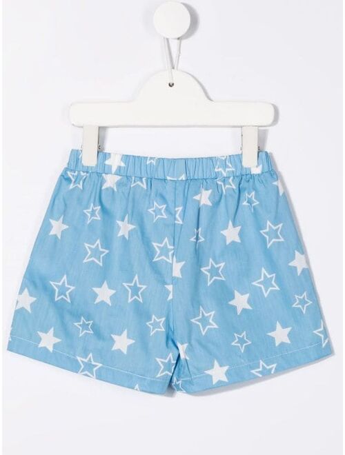 Douuod Kids star print shorts
