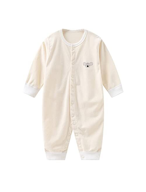 MAMIMAKA Baby Boy Baby Girl Clothes Newborn Outfits Pajamas Sleep and Play