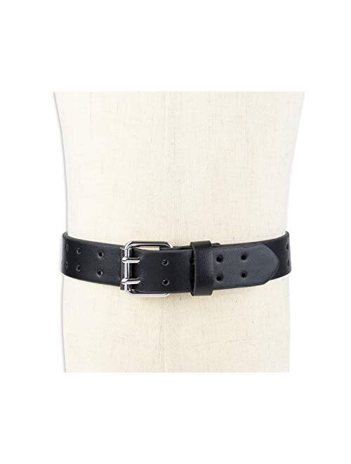 Dickies Boy's Leather Double Prong Belt