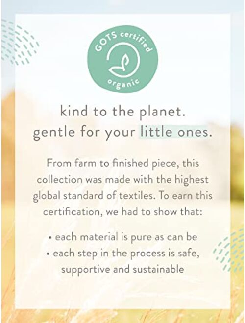Little Planet By Carter's Baby Girls' Organic Cotton 2-Way Zip Sleep & Play