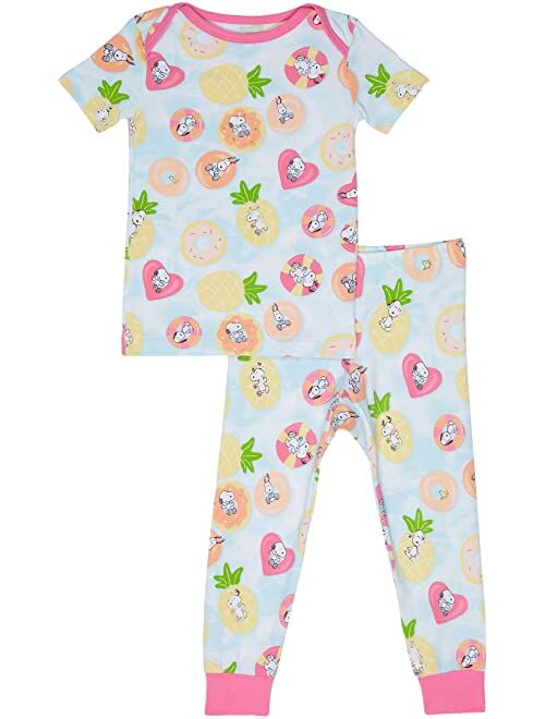 BedHead Pajamas Kids Short Sleeve Snug Fit PJ Set (Toddler/Little Kids/Big Kids)