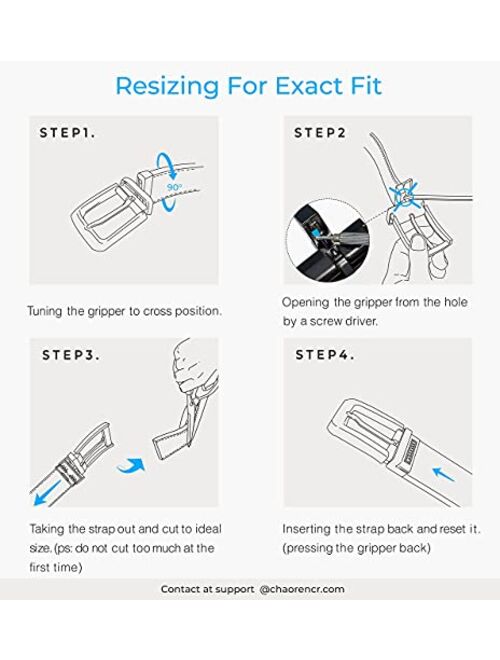 Boys Belt, CHAOREN Kids Belts for Boys Reversible Leather Belt 1.25", Adjustable Trim to Fit