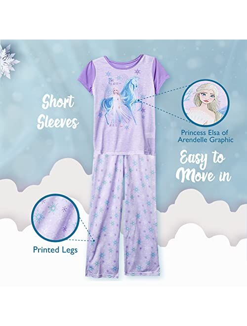 Disney Girls Big Frozen Pajama Set