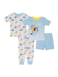 Toddler Boy Disney Bluey Stars Tops & Bottoms Pajama Set