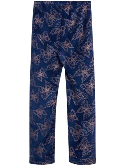 Limited Too Girls' Pajama Bottoms - Plush Fleece Sleepwear Lounge Pants (Size: 7-16)