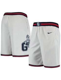 White Gonzaga Bulldogs Limited Basketball Performance Shorts