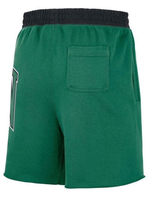 Nike Men's Kelly Green Boston Celtics 75th Anniversary Courtside Fleece Shorts