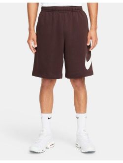 Club Fleece HBR shorts in dark brown