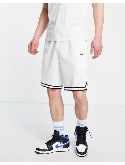 Nike Basketball Dri-FIT DNA shorts in white