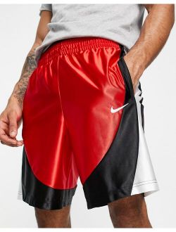 Basketball Dri-FIT Durasheen shorts in red