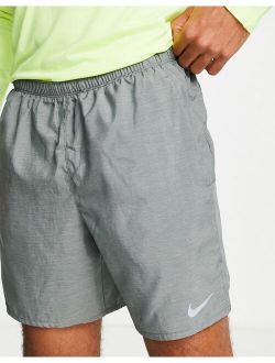 Running Dri-FIT Challenger 7-inch 2-in-1 shorts in gray