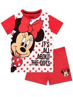 Girls' Short Pajamas Minnie Mouse