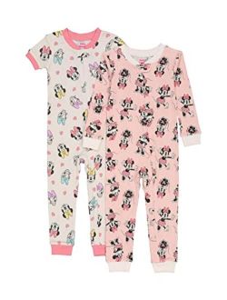 Girls Little Minnie Mouse Pajamas