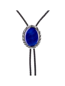 HUABOLA CALYN Bolo tie for Men- Unique Luminous Stone Native American White 3D Scorpion Animal Bolo ties Handmade