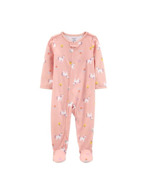 Toddler Girl Carter's Unicorn Footed Pajamas