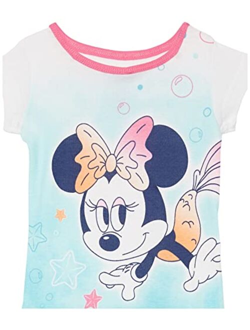 Disney Kids' Baby Minnie and Mickey Seasonal Cotton Pajamas