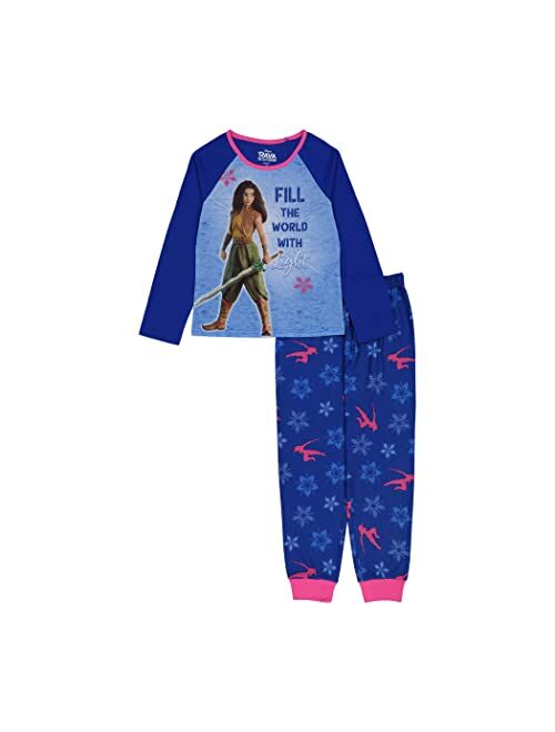 Disney Girls' Raya and The Last Dragon Pajama Set
