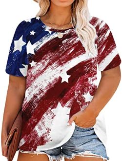 Chulianyouhuo Women's American Flag Patriotic Tank Tops Summer Sleeveless Casual Funny 4th of July Shirt Tee