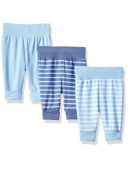 Ultimate Baby Flexy 3 Pack Adjustable Fit Knit Jogger Pants