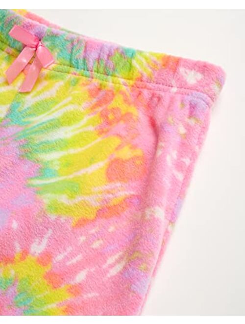 Freestyle Revolution Big Girls' Pajama Pants - 2 Pack Soft Fleece Joggers (Size: 7-12)