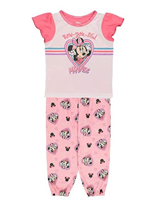 Disney Girls Little Minnie Mouse Pajama Set