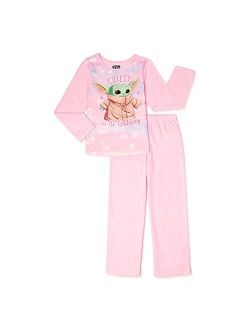 Baby Yoda Girls 2-Piece Pajamas Sleep Set