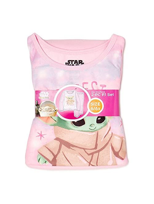 Disney Baby Yoda Girls 2-Piece Pajamas Sleep Set
