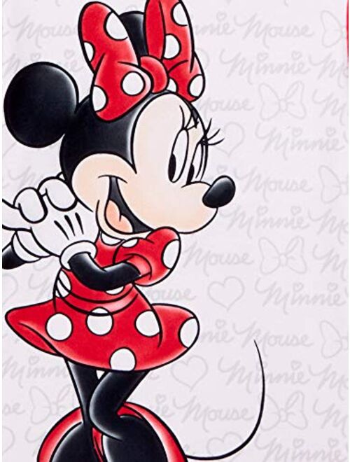 Disney Little Girls' Minnie Big Mouse 2 Piece Pajama Set
