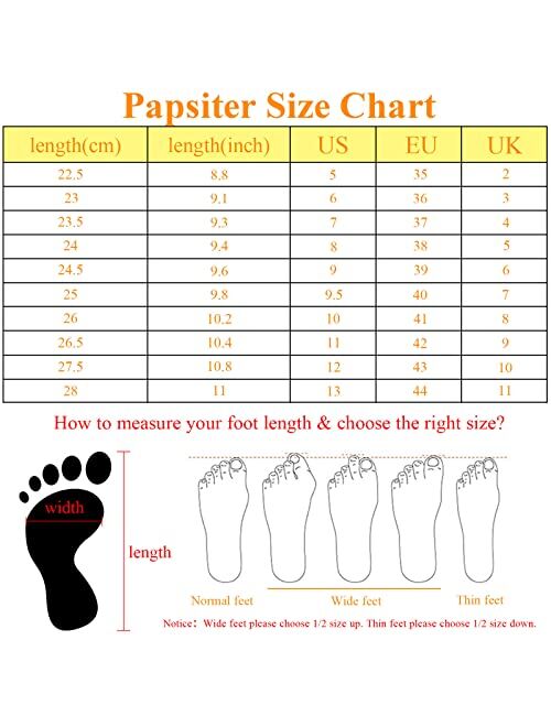 Papsiter Women Pointed Toe High Heel Pumps T-Strap Ankle Buckle Stiletto Mary Jane 16CM Metal High Heels Stiletto