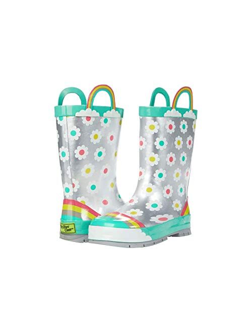 Western Chief Kids Girl's Bloom Dot Rain Boots (Toddler/Little Kid/Big Kid)
