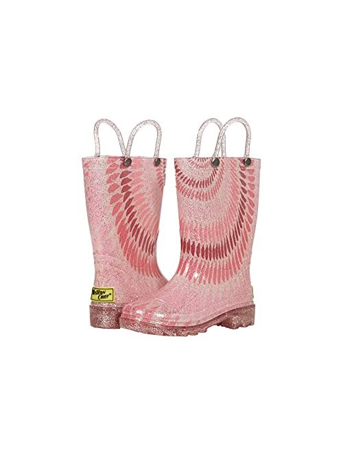 Western Chief Kids Womens Tie-Dye Lighted PVC Boot (Toddler/Little Kid)