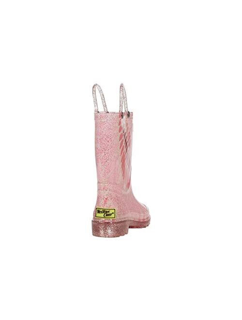 Western Chief Kids Womens Tie-Dye Lighted PVC Boot (Toddler/Little Kid)