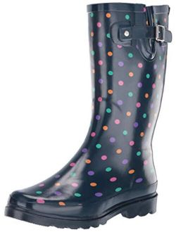 Simple Dot Rain Boot