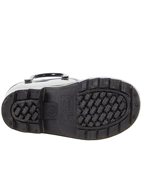 Western Chief Boy's Brush Stripe Lighted PVC Boot (Toddler/Little Kid)