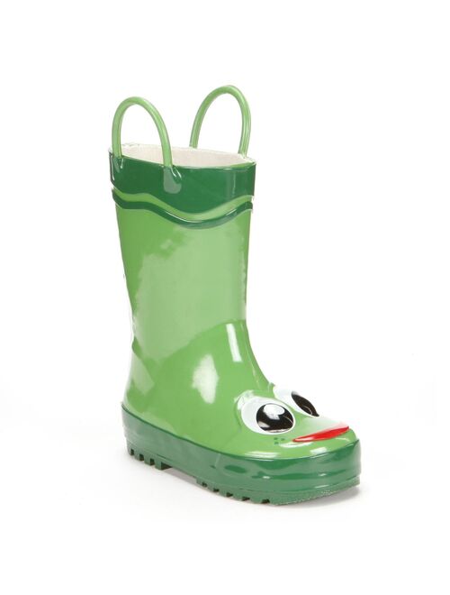 Western Chief Frog Rain Boots - Toddler Girls