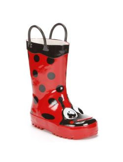 Ladybug Rain Boots - Toddler Girls