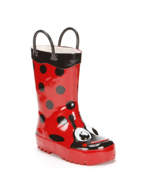 Western Chief Ladybug Rain Boots - Toddler Girls