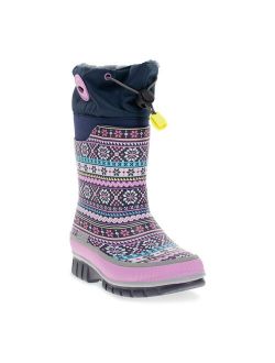 Fair Isle Winterprene Girls' Waterproof Snow Boots