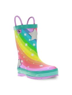 Superstar Toddler Girls' Waterproof Rain Boots