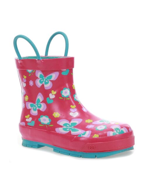 Western Chief Butterfly Shorty Girls' Waterproof Rain Boots