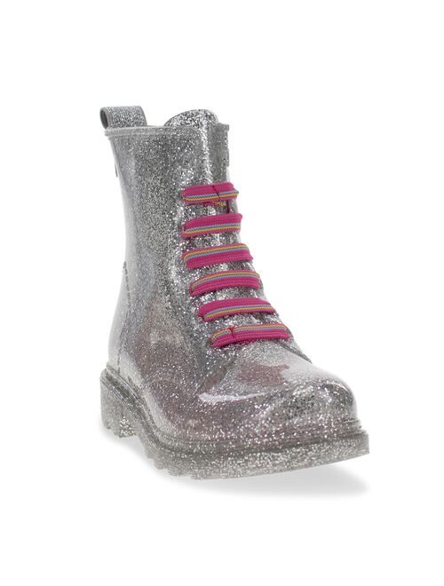 Western Chief Girls' Waterproof Combat Rain Boots